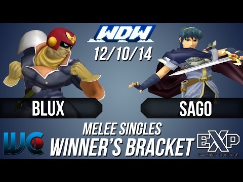 WDW 12/10/14 - BLUX (Falcon) vs. Sago (Marth) Melee Winner's Bracket