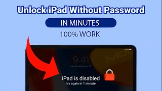 How to Unlock Disabled iPad 2022