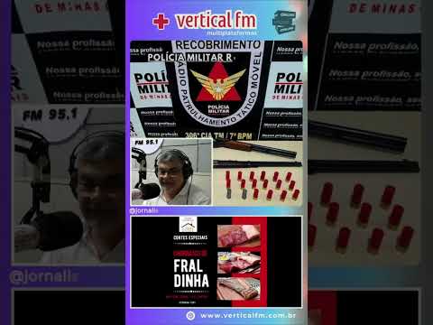 DUAS ARMAS APREENDIDAS EM SANTO ANTÔNIO DO MONTE