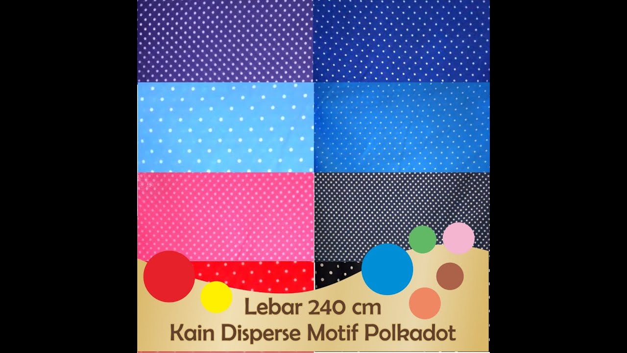 Contoh Kain Sprei Motif Polkadot Bahan Halus Super Lembut Anti Luntur Queen Solo Grosir
