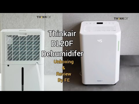 Thinkair DL30F 20L Dehumidifier Unboxing and Review by FE
