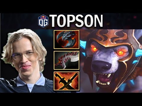 OG.TOPSON URSA WITH ABYSSAL AND SNY - DOTA 2 7.29 GAMEPLAY