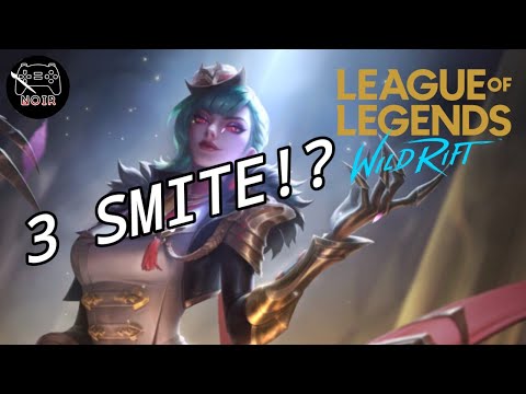 WILDRIFT EVELYNN vs YASUO jungle (3 Smite!??)