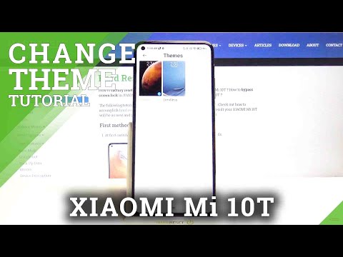 How to Set Up Device Theme in Xiaomi Mi 10T – How to Customize Display