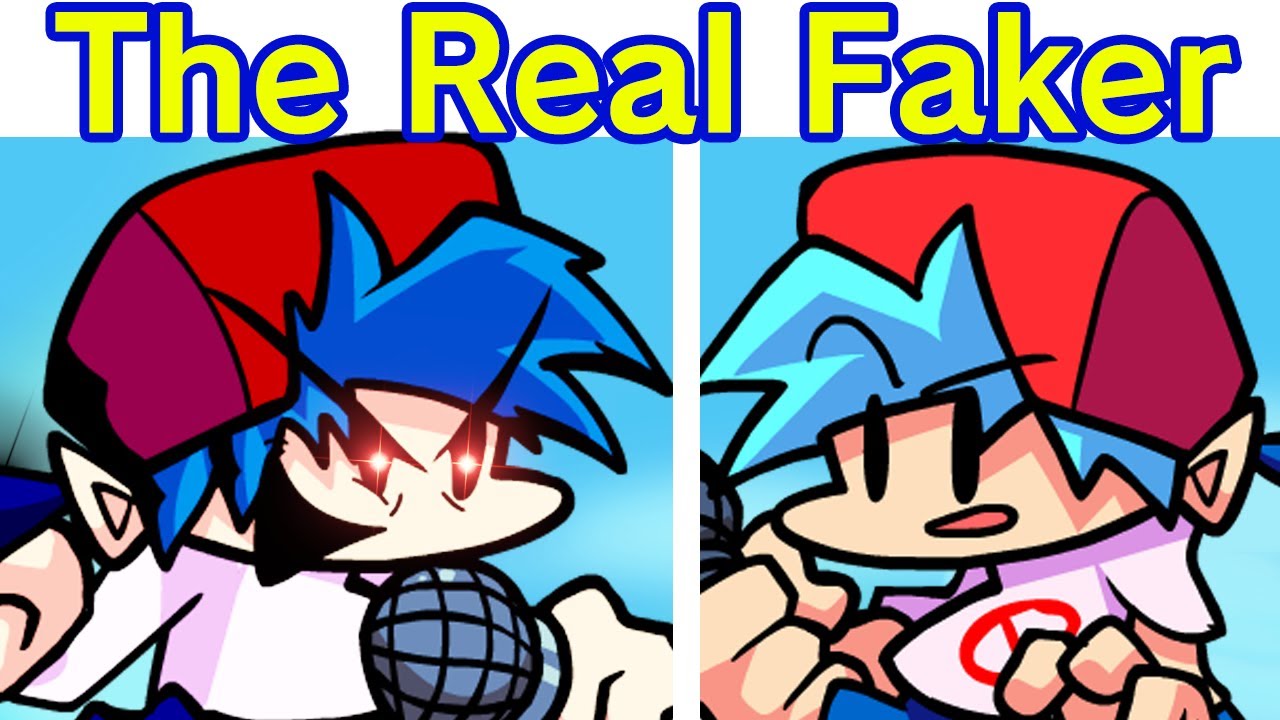 Friday Night Funkin' Fake Boyfriend VS BF (Evil BF & BF Sings Faker) (FNF Mod/Hard)