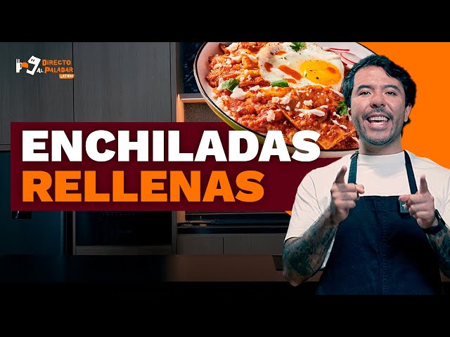 Cómo hacer enchiladas rellenas