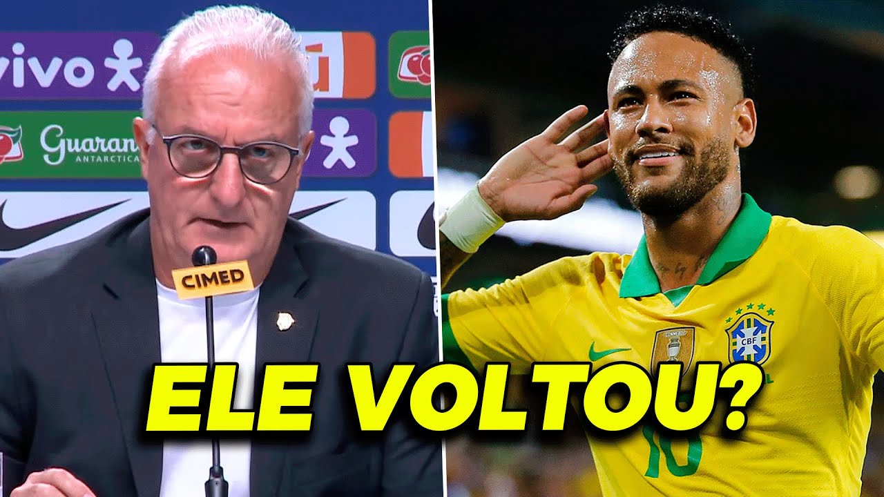 NEYMAR JR CONVOCADO! OLHA O QUE O DORIVAL JÚNIOR FALOU DO NEYMAR ''ELE É ESSENCIAL''
