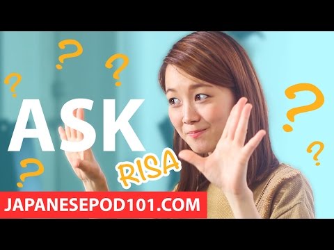 NEW Video Series Ask Risa – Get Your Japanese Questions Answered