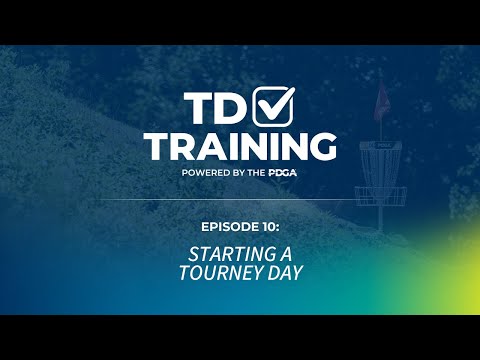 PDGA TD School | Episode 10 | Check-In and Grouping