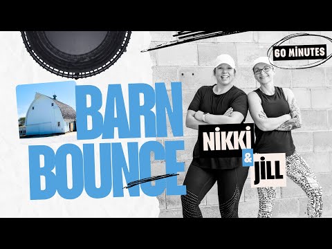 Gentle 60 Minute Rebounder Walk Workout | NO REPEAT Mini Trampoline for Seniors & Beginners 120BPM thumbnail