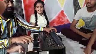 Singing a song yaari with pawan sandhu singer of song alone