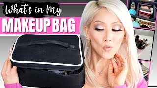 How I Pack My Makeup for Travel ✈️ Go-To Products & Brushes I Always Bring!