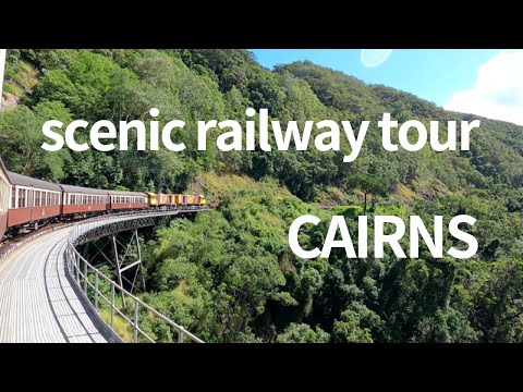 [4K] Amazing CAIRNS KURANDA VILLAGE Best scenic railway tour