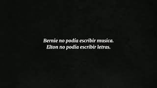 Sing Me No Sad Songs / Elton John (Español)