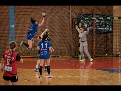 Ana Stankovic handball player 12 goals ORK Loznica - ZRK Loznica grad 21.04.2018