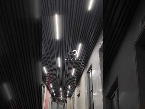 U Shape Baffle Ceiling System (Galvanized steel & Aluminium)