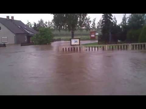Hochwasser Narsdorf 08.06.13