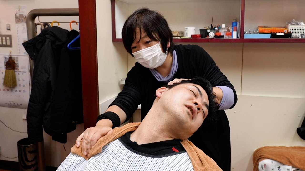💈🇯🇵 Ultimate Japanese Relaxation: A Full-Course Fatigue Relief Experience at Barber Shop in Tokyo
