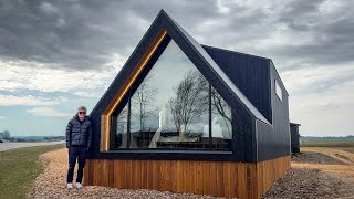 I Tested the 400 sq ft Prefab Cabin with an Iconic Cottage Look!
