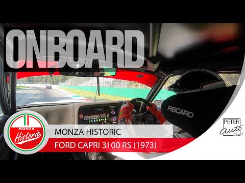 Ford Capri 3100 RS at Monza Historic 2020