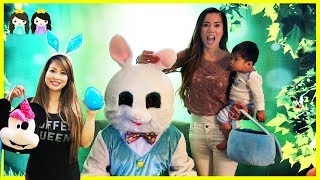 Easter Egg Hunt Surprise Toys for Kids with Real Easter Bunny and Princess ToysReview