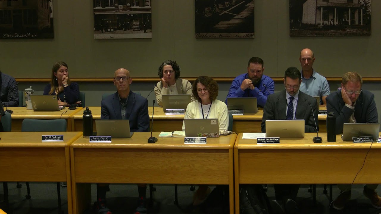City Council Meeting 9/9/2026