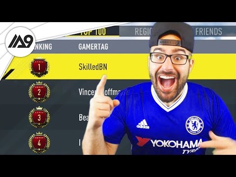 OMG I'M RANKED 1 IN THE WORLD FUT CHAMPIONS! - FIFA 17 ULTIMATE TEAM!