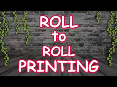 Sublimation roll to roll printing service.