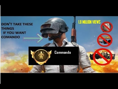 How to Get Commando  Title Achievement in PUBG MOBILE in Hindi Video