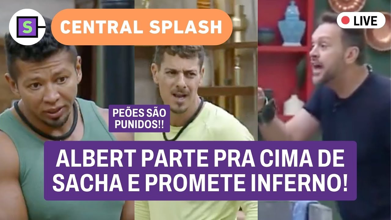 🔥Albert parte pra cima de Sacha, Peões levam punição e Flor perde aliado em barraco