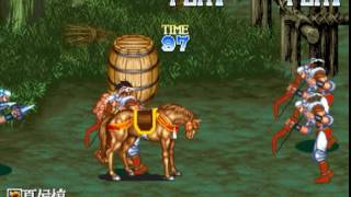 Download lagu Tenchi wo Kurau II - Sekiheki no Tatakai ARCADE Playthrough mp3