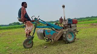 Village Farming with Power Tiller Machine | Labonno Recipe