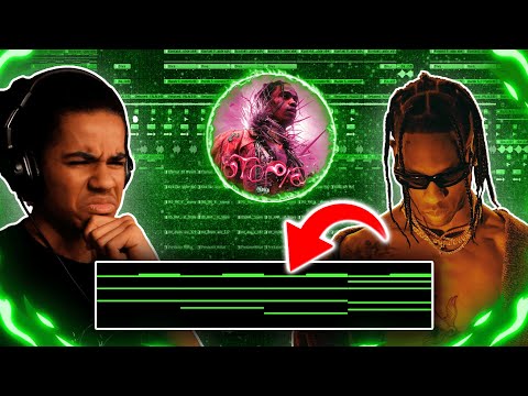 Making a Dark Synth Beat For Travis Scott's New Album Utopia (FL Studio 21)