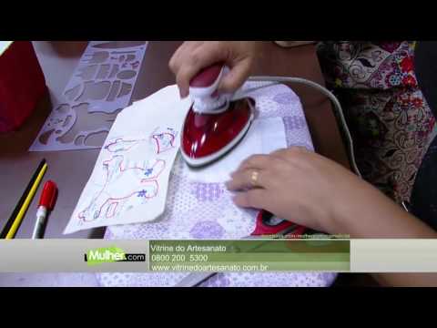 Mulher.com - 03/11/2015 - Trabalhos com réguas de barrado - Isamara Custódio PT1