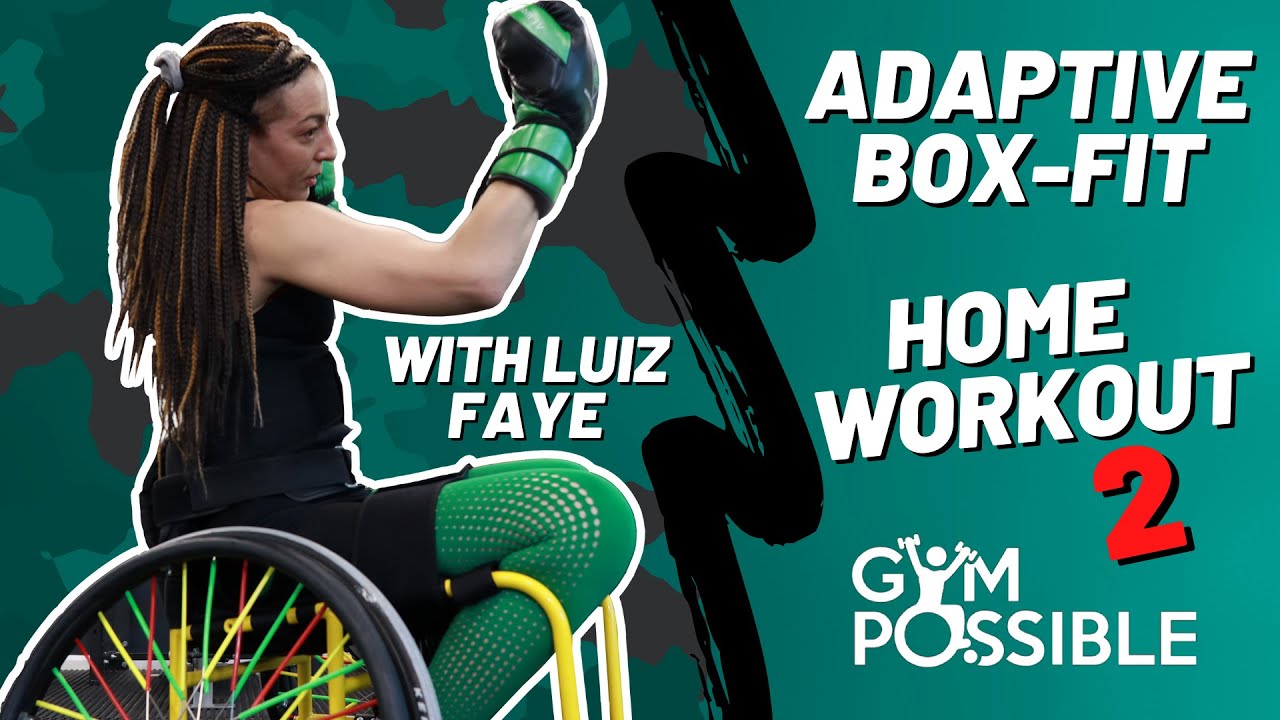 Adaptive Box -Fit on site at Gym Possible with Luiz Faye