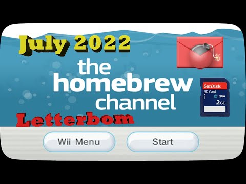 Homebrew your Wii WITHOUT internet (LETTERBOMB working OCT 2023)