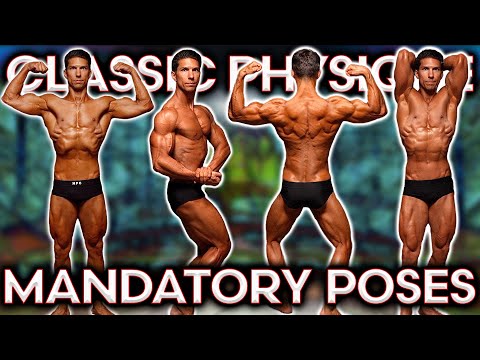 Classic Physique 4 pose obbligatorie – Tutorial di bodybuilding sulle pose OBBLIGATORIE PARTE 2