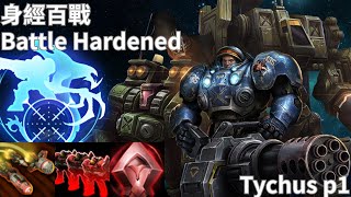 星海爭霸 II 異變戰場「身經百戰」泰科斯 p1 技術人員招募官 | Starcraft II: Co-Op Mutation - “Battle Hardened“ Tychus p1
