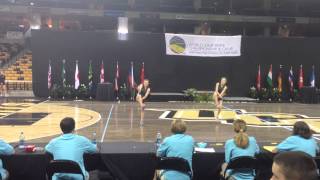 Arden and Katie Pairs - Abbotsford SS World Jump Rope 2014
