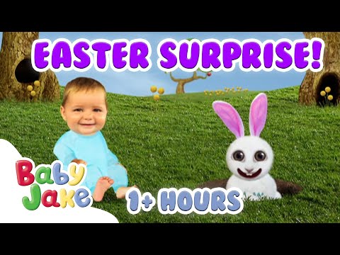 @BabyJakeofficial - 🥳🐰 Baby Jake's EASTER SURPRISE! 🐰🥳 | Marathon | 1+ HOUR | Yacki Yacki Yoggi