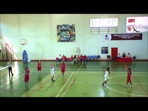 Triplo de Raquel Simão do Basket Almada Clube