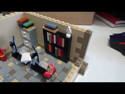 Bau meiner Lego Stadt Teil 53    Die Uni 4  /   Building my Lego City Part 53 The University 4
