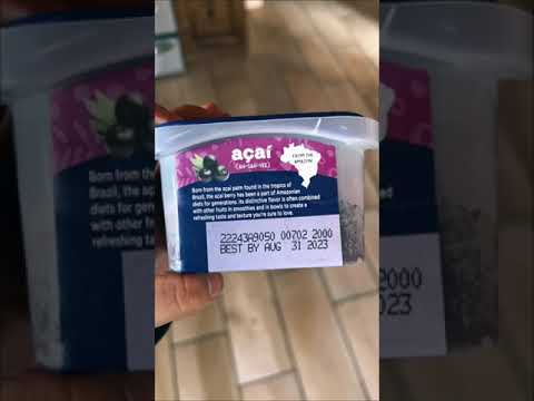 I FOUND ACAI IN THE USA!!!!
