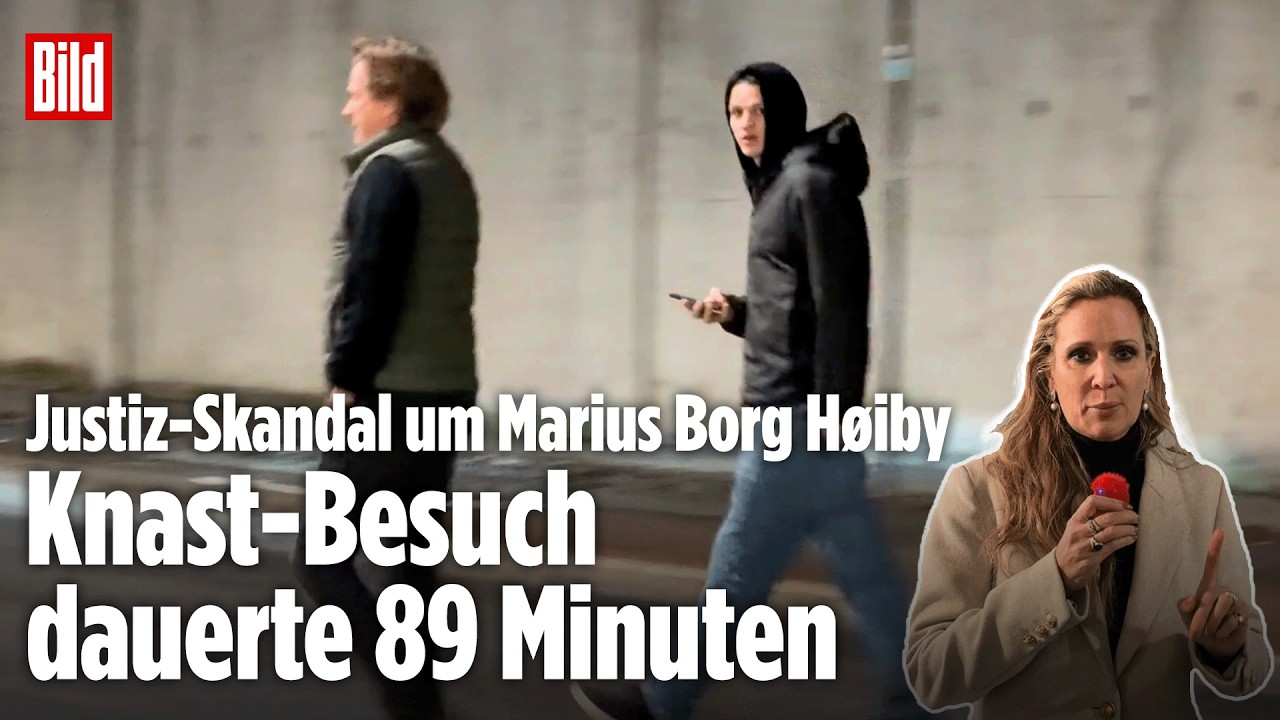Marius Borg Høiby seit einem Monat in U-Haft: Jetzt besucht ihn sein Vater im Knast | BILD VOR ORT