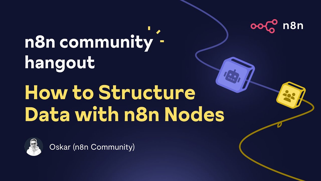 How to Structure Data with n8n Nodes - Oskar