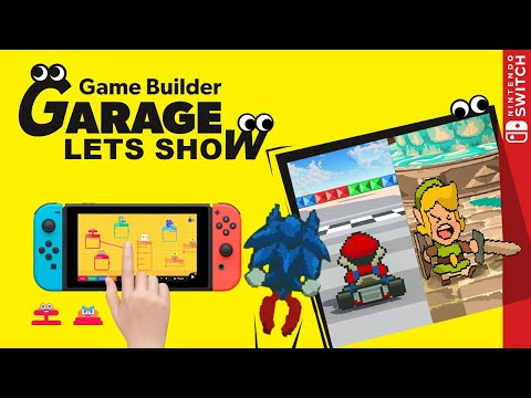 GAME BUILDER GARAGE 🧱 Domtendo tests online creations [Switch/4K60]