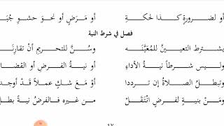 صورة شرح ملح الناد- شرط النية في الصلاة - عامر بهجت