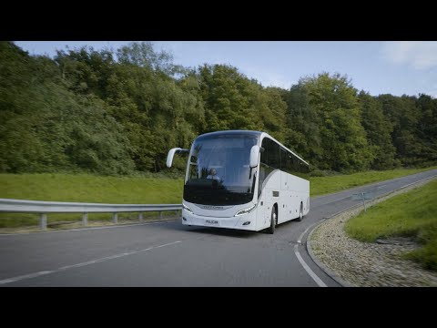 TruTac video starring the Yutong GT12 luxury touring coach