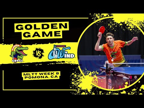 MATCH HIGHLIGHTS: GOLDEN MATCH | Florida Crocs vs Chicago Wind | MLTT  Week 8 (Pomona,CA)