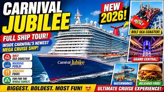 Carnival Jubilee Full Tour 2026 | Inside Carnival’s Newest Mega Cruise Ship!